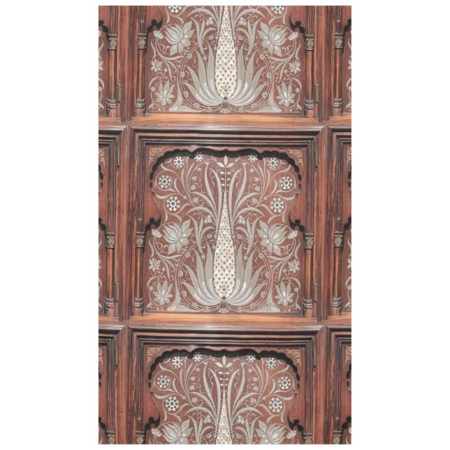 Nappe Oeuvre Art Nouveau en bois, belle originale, belle (Devant)