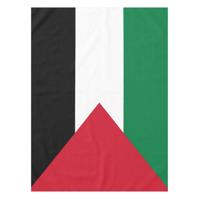 Nappe officiellement le drapeau de l'État de Palestine (Devant)