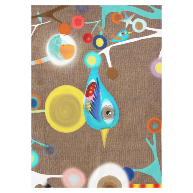 Nappe Oiseau et nid (Devant)