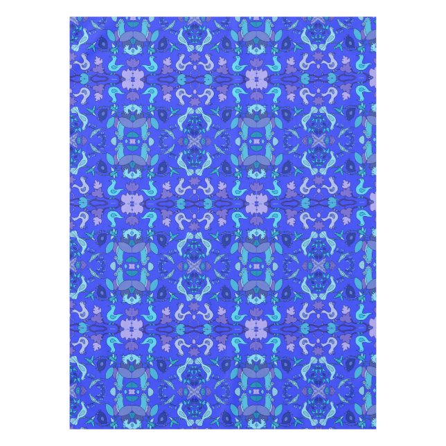 Nappe Oiseaux bleus (Devant)