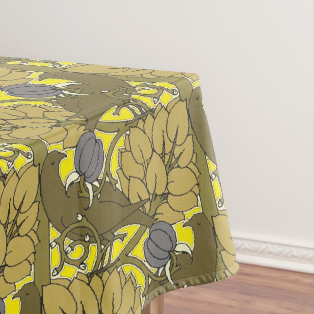 Nappe Oiseaux dans les fruits Motif par Voysey (In Situ)