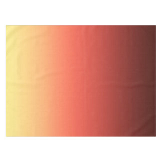 Nappe Ombre jaune rouge.