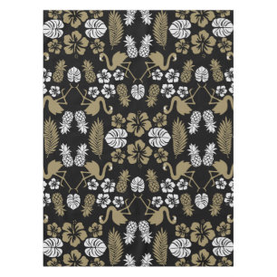 Nappe Or Floral Tropical Motif