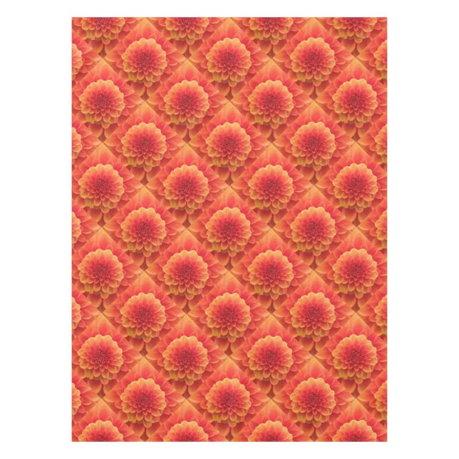 Nappe Orange Dahlia (Devant)