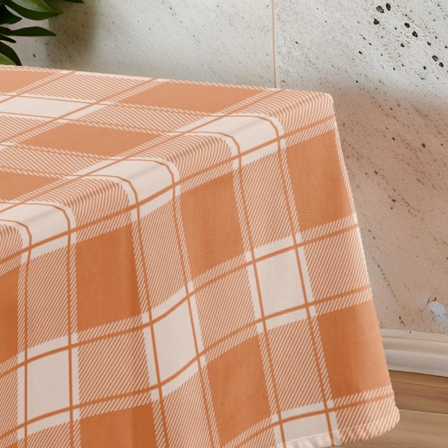 Nappe Orange En vichy Automne (Créateur téléchargé)