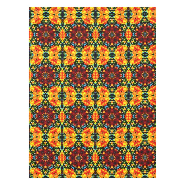 Nappe Orange Florale (Devant)