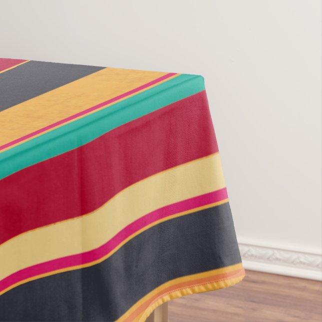 Nappe Orange Noir Et Rouge (In Situ)