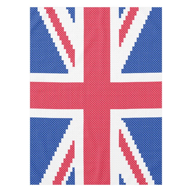 Nappe Original cross-stitch design Union Jack (Devant)