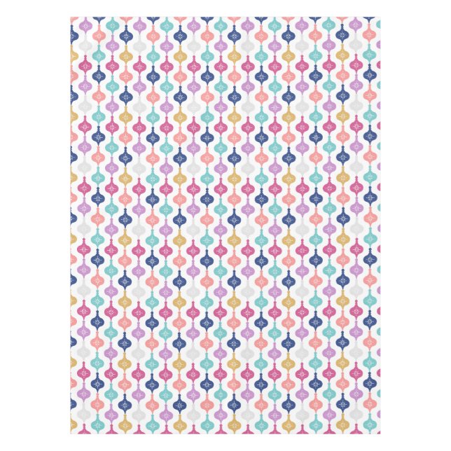 Nappe Ornement de Noël moderne (Devant)