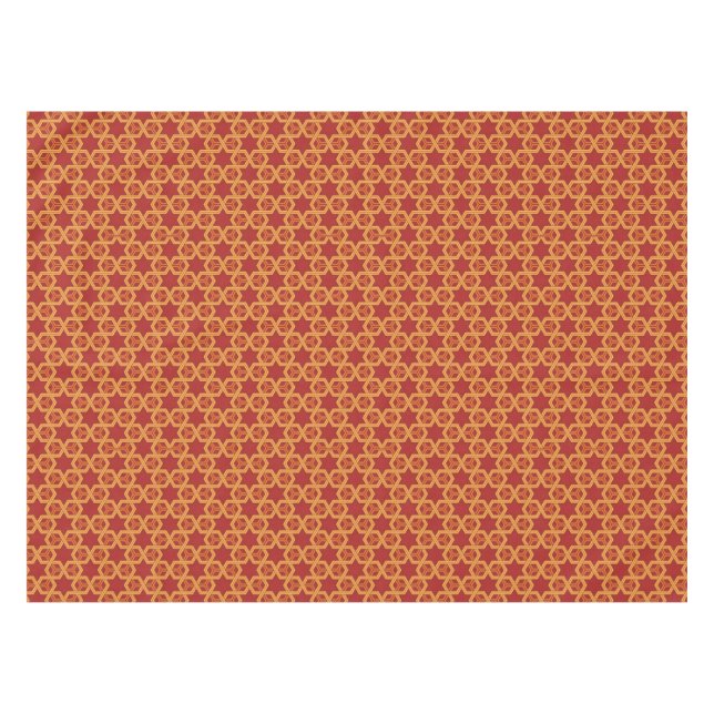 Nappe Ornement géométrique élégant (Devant (Horizontal))