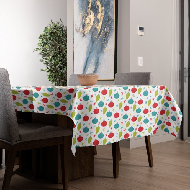 Nappe Ornements de Noël rétro vintage (Créateur téléchargé)