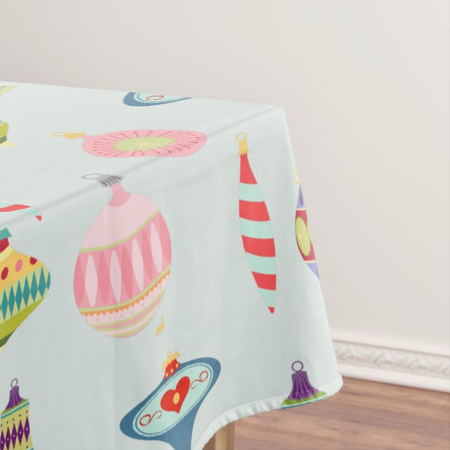 Nappe Ornements Rétro | Poli Brosse Moderne du Milieu du (In Situ)