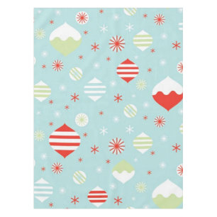 Nappe Ornements Vintages de Noël