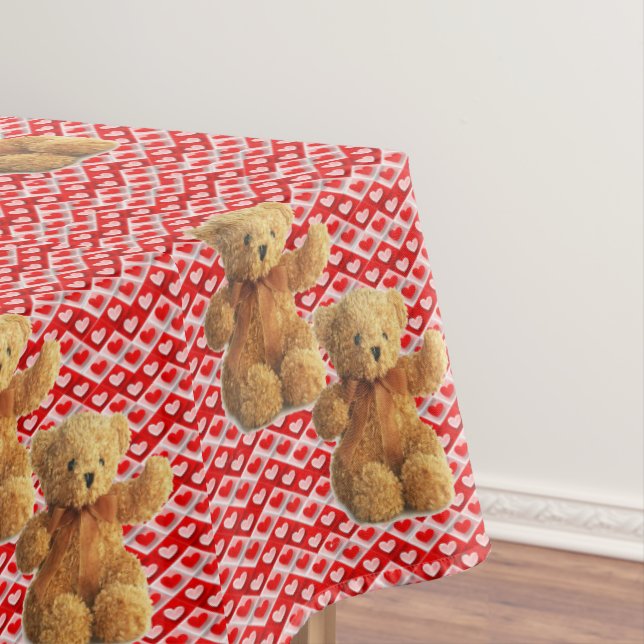 Nappe Ours en peluche de la Saint-Valentin (In Situ)