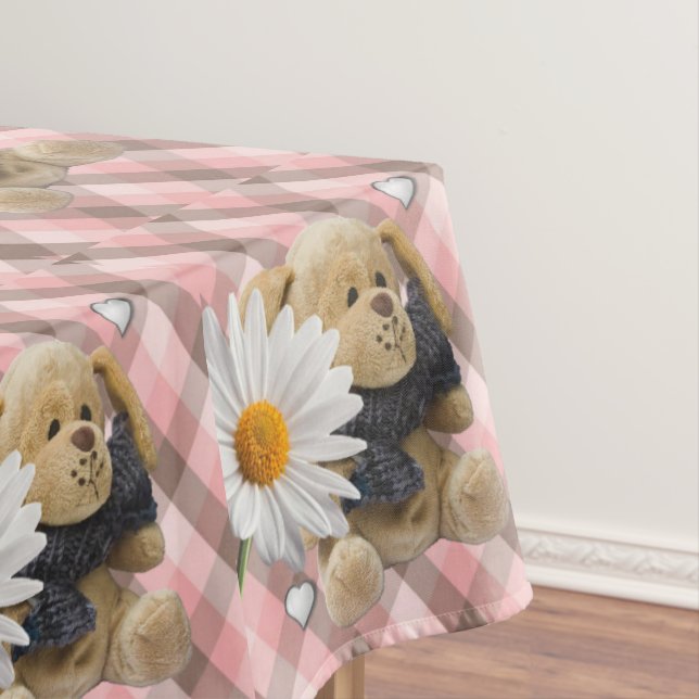 Nappe Ours en peluche de la Saint-Valentin (In Situ)