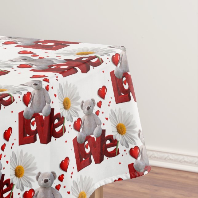 Nappe Ours en peluche de la Saint-Valentin (In Situ)
