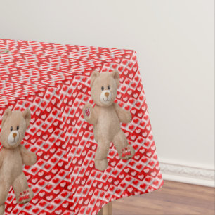 Nappe Ours en peluche de la Saint-Valentin