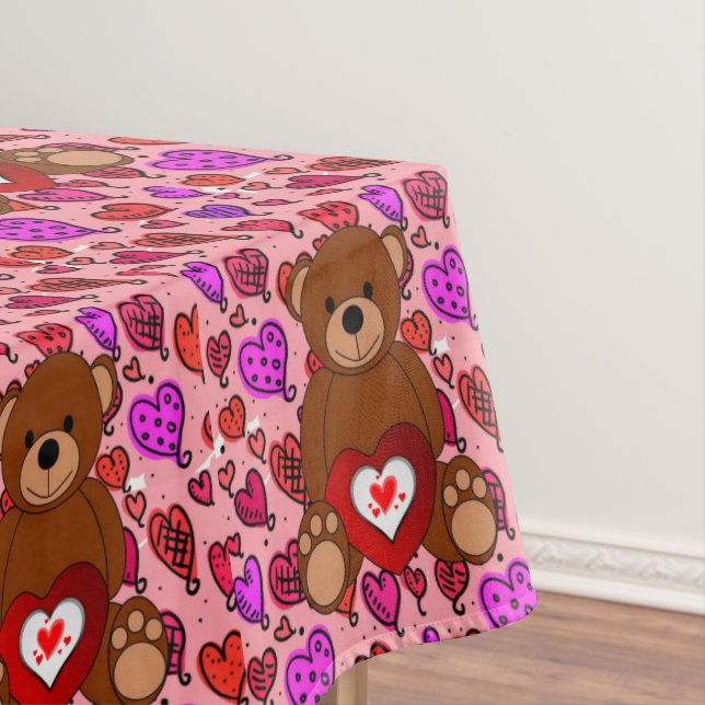 Nappe Ours en peluche de la Saint-Valentin (In Situ)