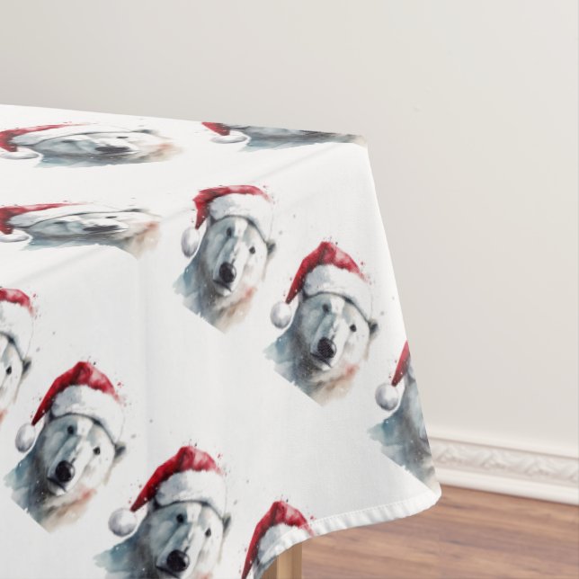 Nappe Ours polaire de Noël (In Situ)