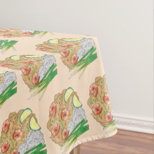 Nappe Pad de crevettes Thai Restaurant de cuisine Nouill