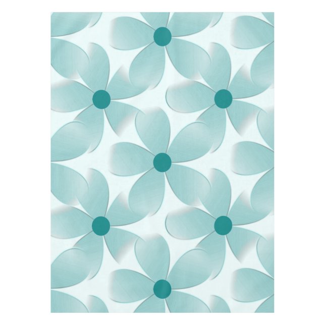 Nappe Padrão Floral verde. (Devant)