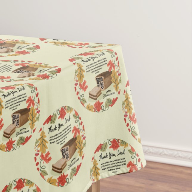 Nappe PAIN DE VIE Bon thanksgiving (In Situ)