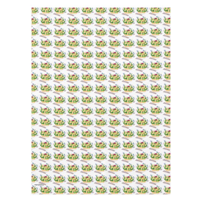 Nappe Pain ukrainien de mariage de Korovai (Devant)