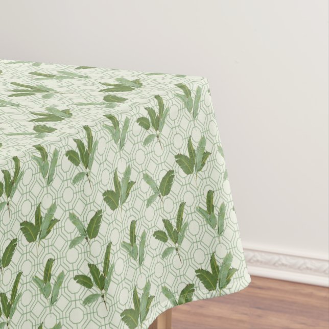 Nappe Palmettes tropicales (In Situ)