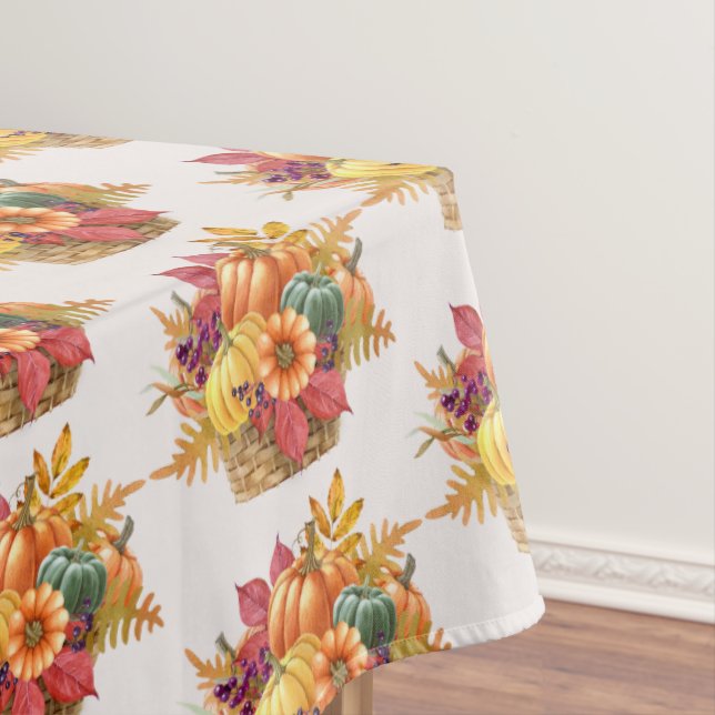Nappe Panier Citrouille de Thanksgiving (In Situ)