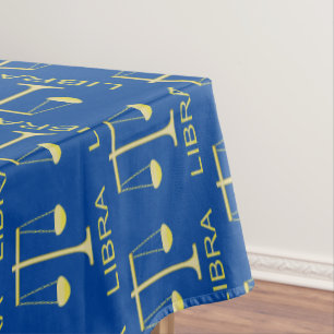Nappe Panneau étoile balance dorée de la balance