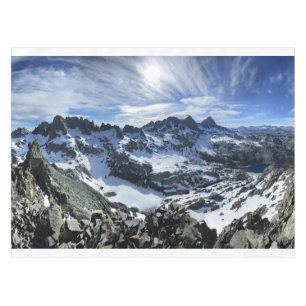 Nappe Panorama sur les Minarets et le lac Iceberg - Sier