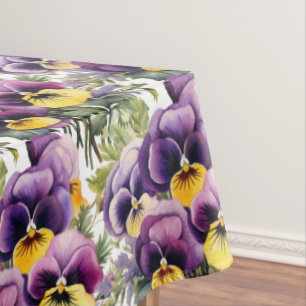 Nappe Pansies chic violet