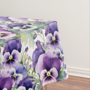 Nappe Pansies chic violet