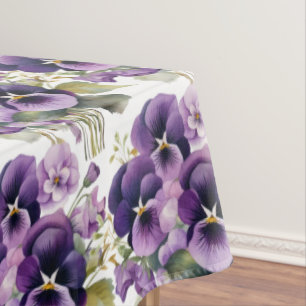 Nappe Pansies chic violet