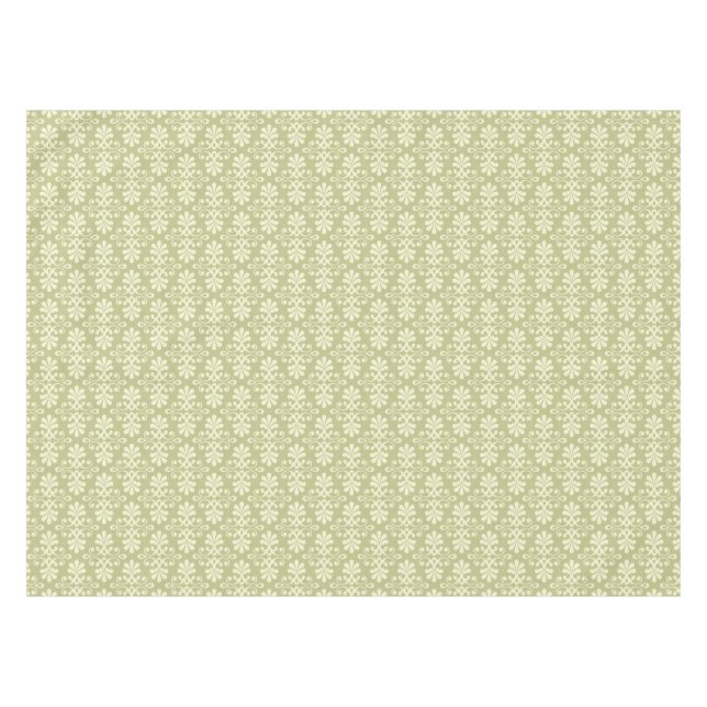 Nappe Papier peint floral de damassé (Devant (Horizontal))