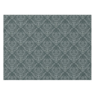 Nappe Papier peint floral vert de luxe de damassé
