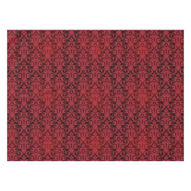 Nappe Papier peint rouge 2 (Devant (Horizontal))