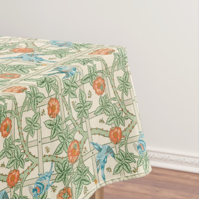 Nappe Papier peint victorien Trellis de William Morris (In Situ)