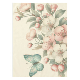 Nappe Papillon à ressort/floral vintage