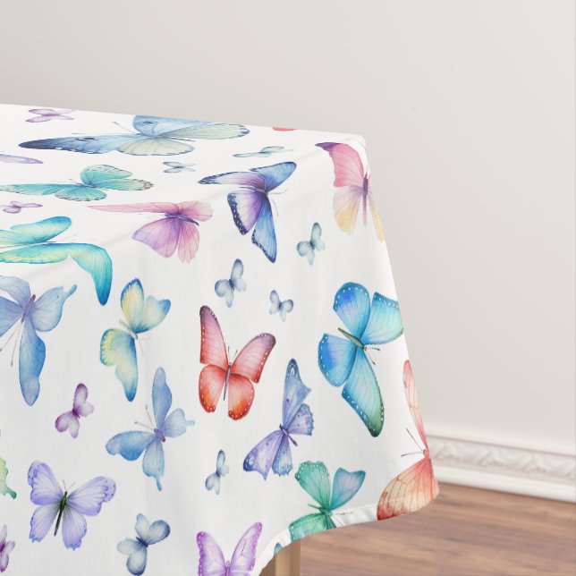 Nappe papillon aquarelle (In Situ)
