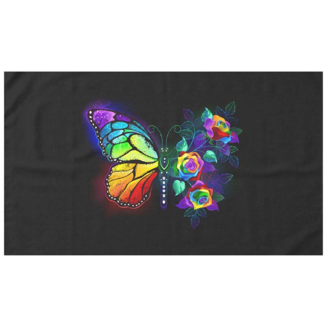 Nappe Papillon arc-en-ciel (Devant (Horizontal))