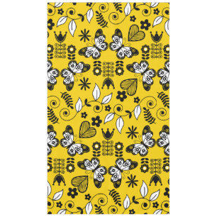 Nappe Papillon art populaire scandinave