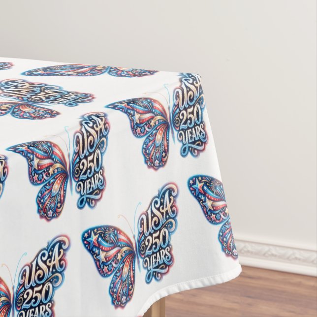 Nappe Papillon pour le 250e anniversaire des États-Unis (In Situ)