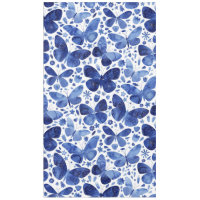 Papillons Aquarelle Bleu