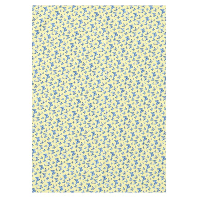 Nappe Papillons de la Chinoiserie vintage Arrière - plan (Devant)