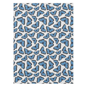 Nappe Papillons morpho bleu