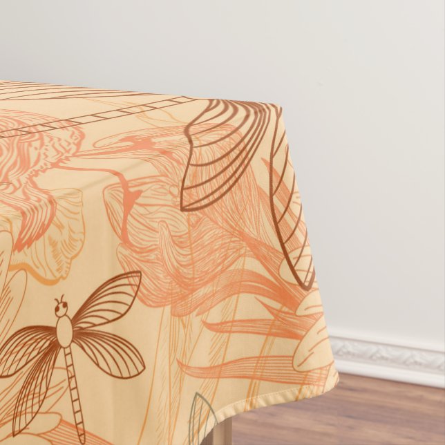 Nappe papillons vintages modernes (In Situ)
