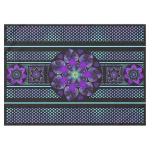 Nappe Parapluie violet & coeurs .7