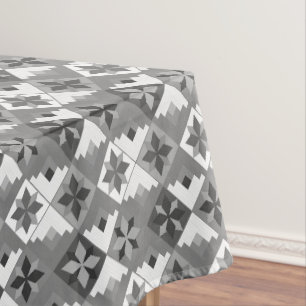 Nappe Parchemin multicolore motif géométrique