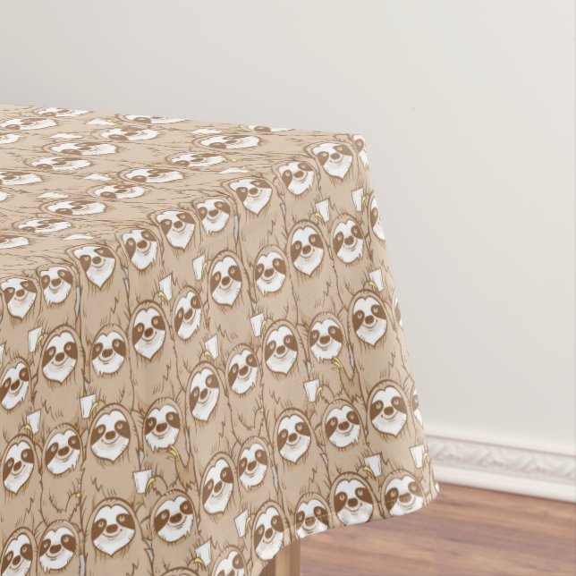Nappe Paresses et motif de café (In Situ)